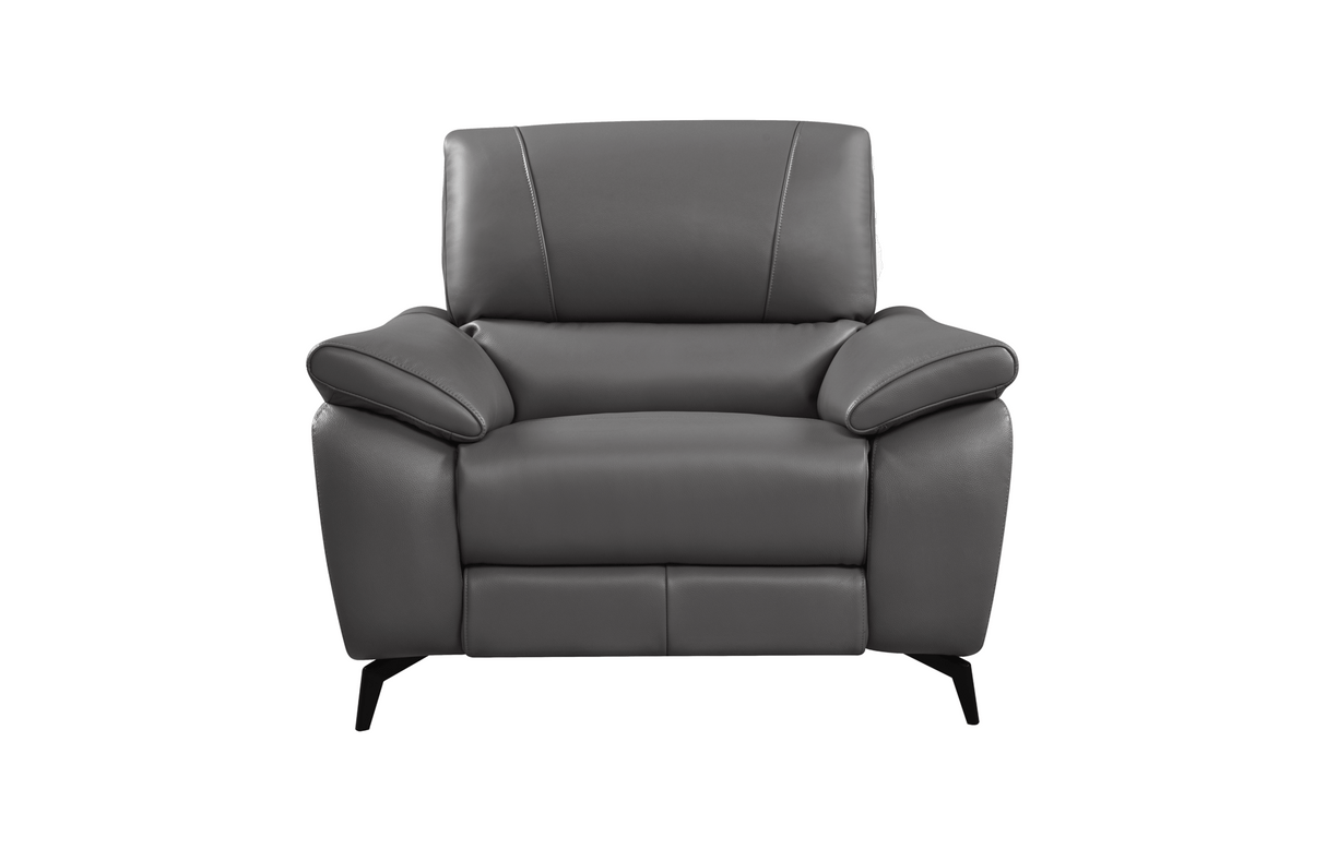 2934 Dark Grey w/ electric recliners by ESF Furniture at Eve Furniture