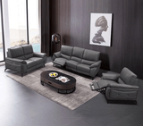 2934 Dark Grey w/ electric recliners by ESF Furniture at Eve Furniture