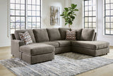 O'Phannon Putty 2-Piece RAF Chaise Sectional