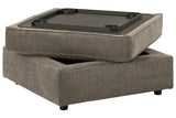 O'Phannon Putty Ottoman With Storage