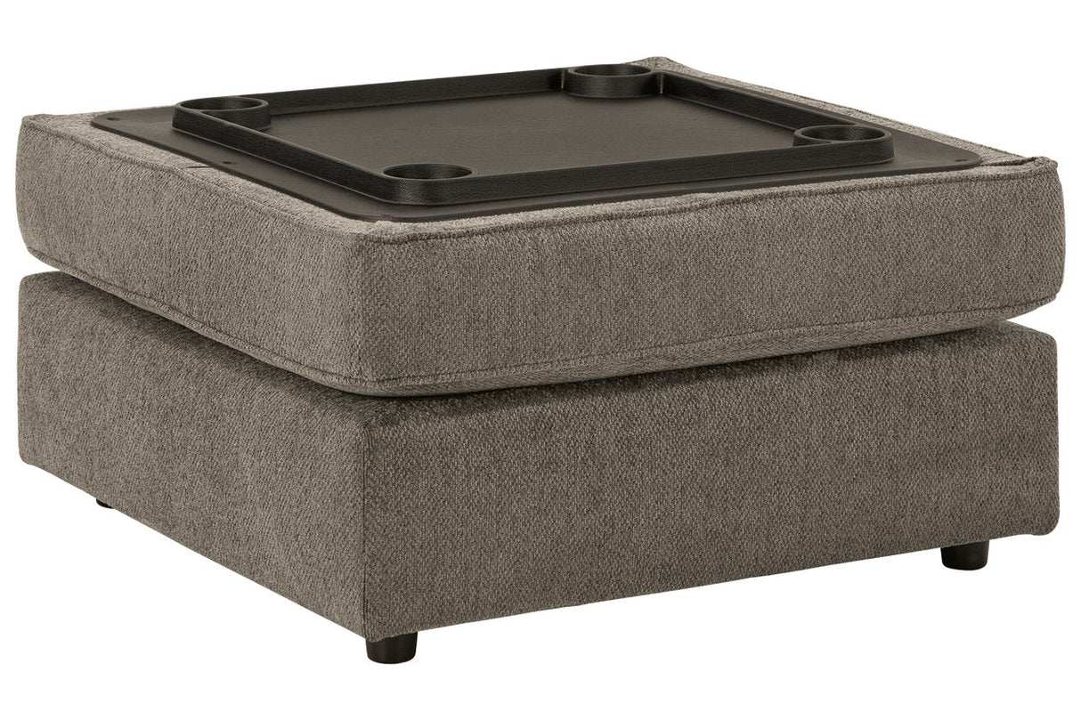 O'Phannon Putty Ottoman With Storage