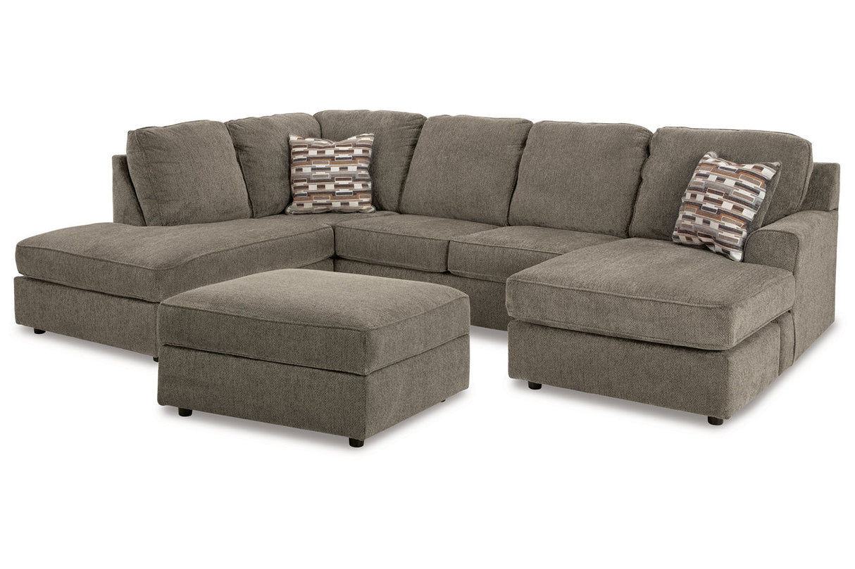 O'Phannon  2-Piece Sectional and Ottoman