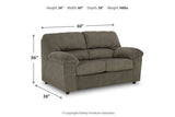 Norlou Flannel Sofa, Loveseat and Recliner