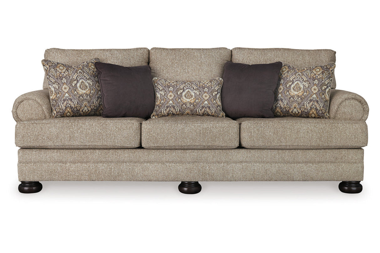 Kananwood Oatmeal Sofa and Loveseat