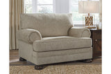 Kananwood Oatmeal Sofa, Loveseat, Oversized Chair and Ottoman