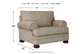 Kananwood Oatmeal Sofa, Chair and Ottoman