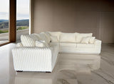 S345 Noah (Ivory) 3pc Sectional