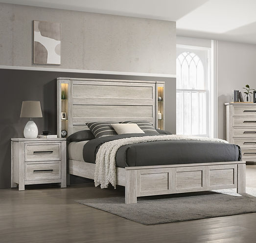 B2250 Mariana White Queen Bed