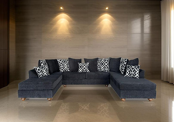 S330 Graphite Black Sectional