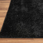 Comfy Shag 227-Black Size: 5x7