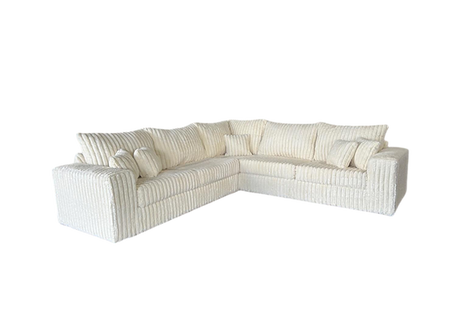 S345 Noah (Ivory) 3pc Sectional