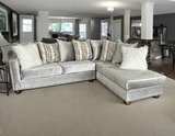 S315 Silver Sectional