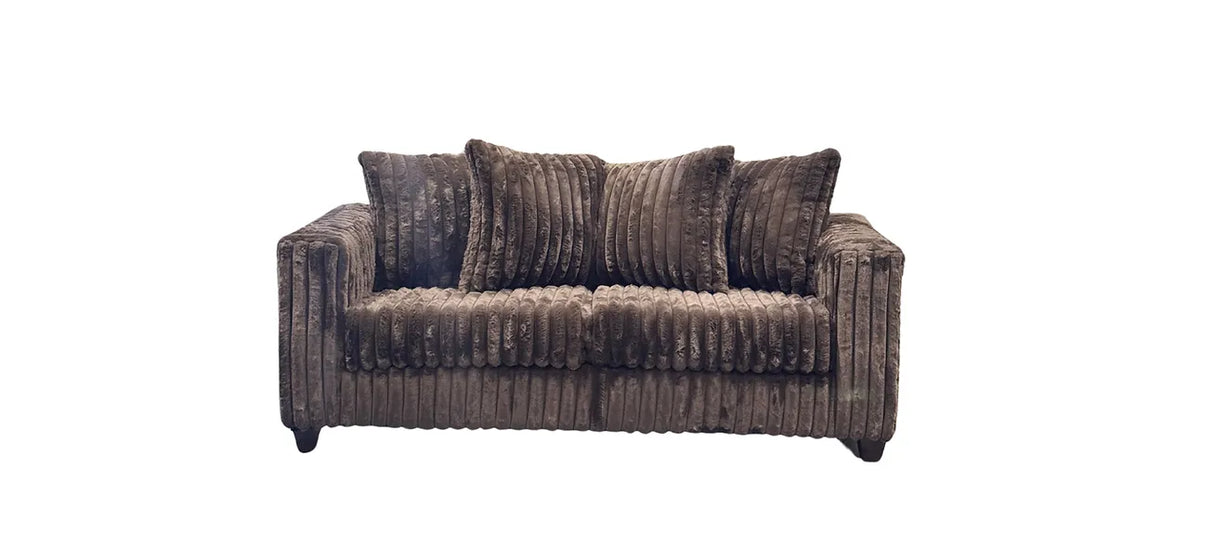 Gia Chocolate Sofa & Loveseat by New Era Innovations at Eve Furniture