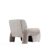 3-Piece Verandah 112" XL Sofa and 2 Accent Chairs in Beige by Manhattan Comfort at Eve Furniture