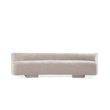 3-Piece Verandah 112" XL Sofa and 2 Accent Chairs in Beige by Manhattan Comfort at Eve Furniture