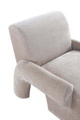 3-Piece Verandah 112" XL Sofa and 2 Accent Chairs in Beige by Manhattan Comfort at Eve Furniture
