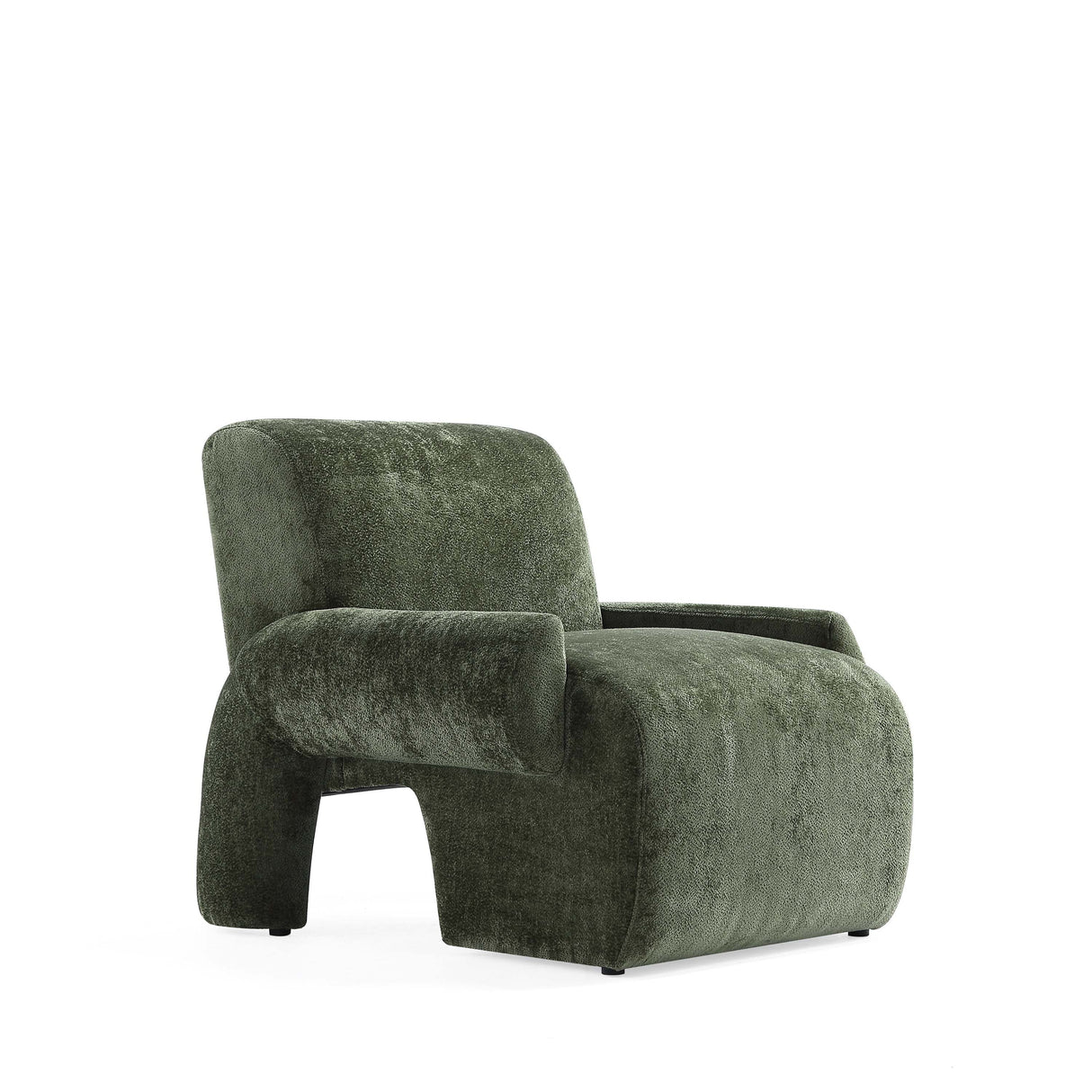 3-Piece Verandah 112" XL Sofa and 2 Accent Chairs in Olive Green by Manhattan Comfort at Eve Furniture