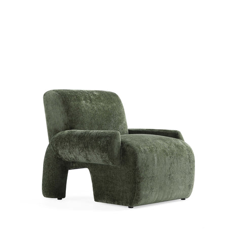 3-Piece Verandah 112" XL Sofa and 2 Accent Chairs in Olive Green by Manhattan Comfort at Eve Furniture
