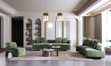 3-Piece Verandah 90.6" Sofa, 112" XL Sofa and Accent Chair in Olive Green by Manhattan Comfort at Eve Furniture