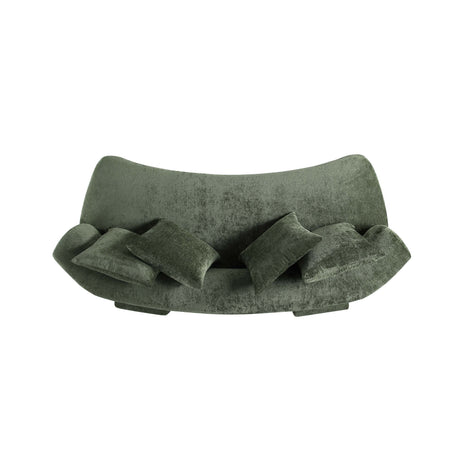 3-Piece Verandah 90.6" Sofa, 112" XL Sofa and Accent Chair in Olive Green by Manhattan Comfort at Eve Furniture