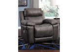 Erlangen Midnight Power Recliner