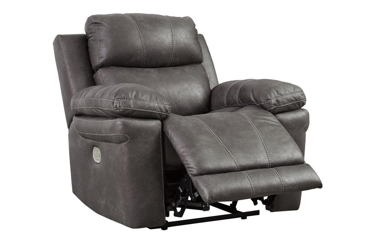 Erlangen Midnight Power Recliner