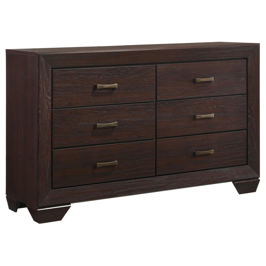 Dorian Brown/Dark Cocoa 5-Piece Full Bedroom Set