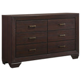 Dorian Brown/Dark Cocoa 5-Piece Full Bedroom Set
