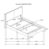 Dorian Brown/Dark Cocoa 5-Piece Full Bedroom Set