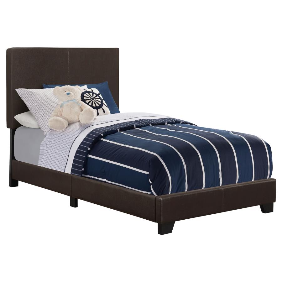 Dorian Brown/Dark Cocoa 5-Piece Twin Bedroom Set