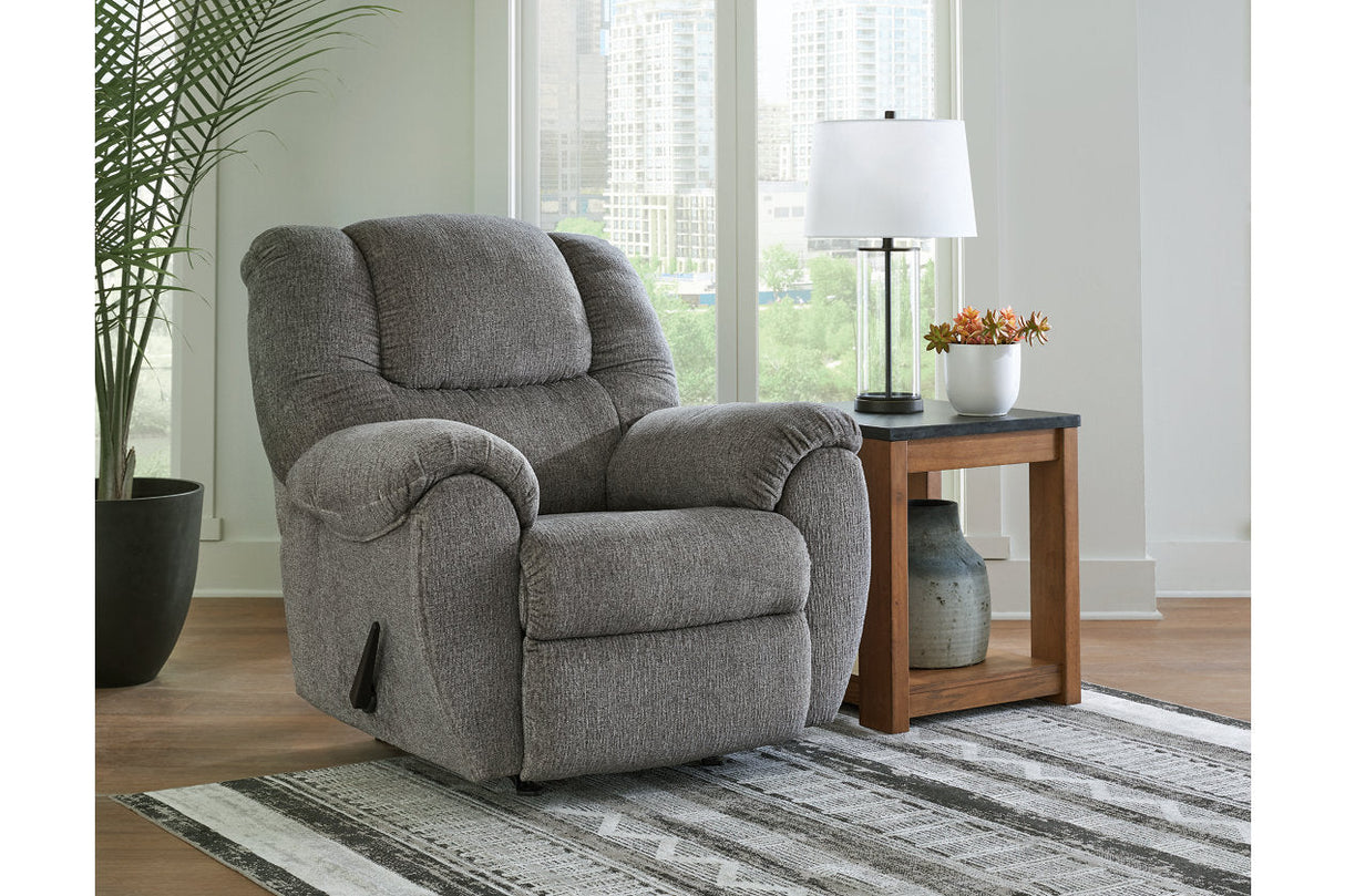 Bindura  Sofa, Glider Loveseat and Recliner