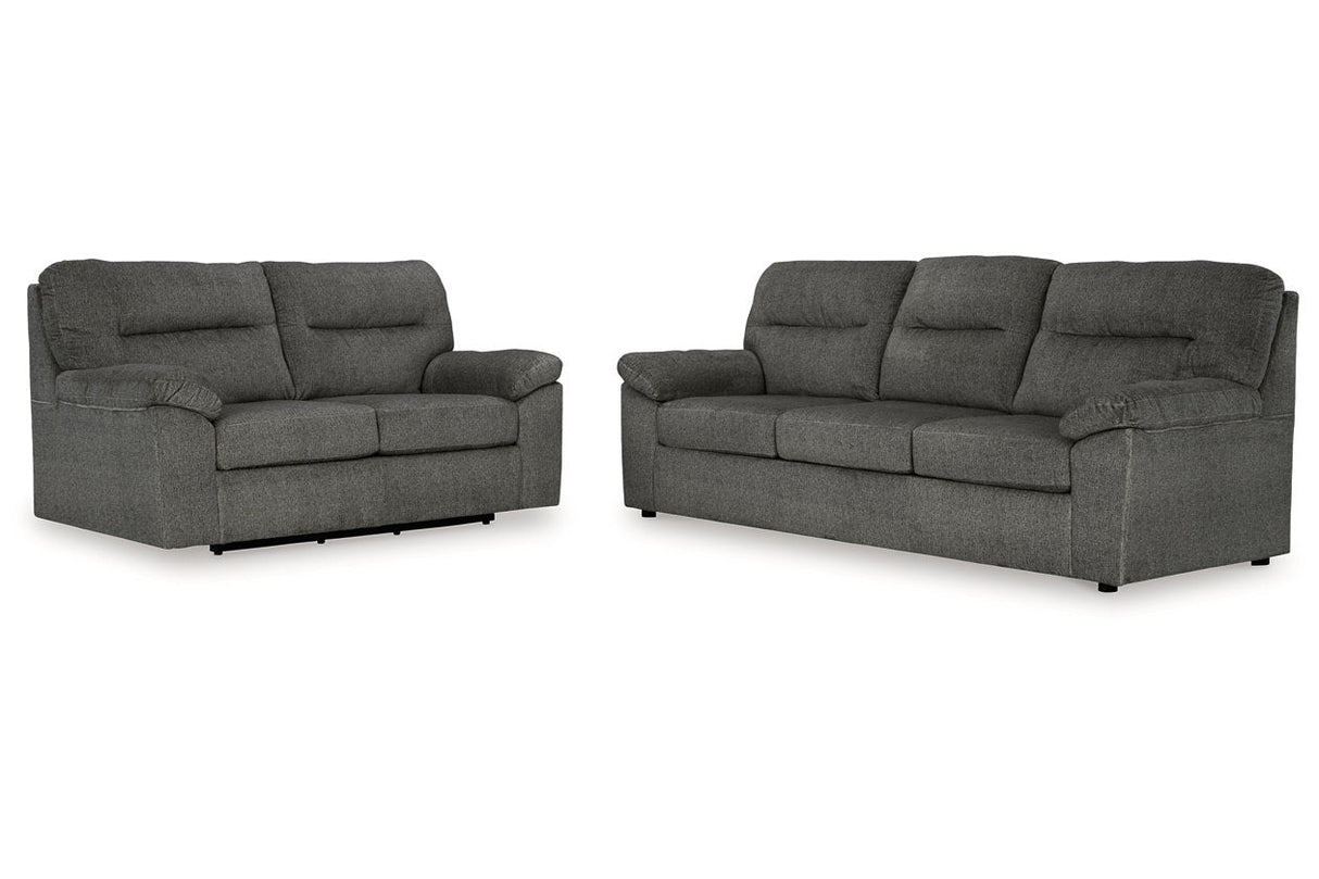 Bindura Mineral Sofa and Glider Loveseat