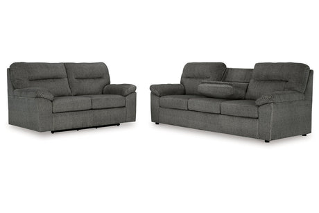 Bindura Mineral Sofa and Glider Loveseat