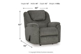 Bindura  Sofa, Glider Loveseat and Recliner