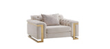 Chloe Off White Living Room Set
