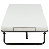 Massey Black Twin Folding Bed Frame with Memory Foam Mattress by Coaster at Eve Furniture
