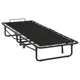 Massey Black Twin Folding Bed Frame with Memory Foam Mattress by Coaster at Eve Furniture
