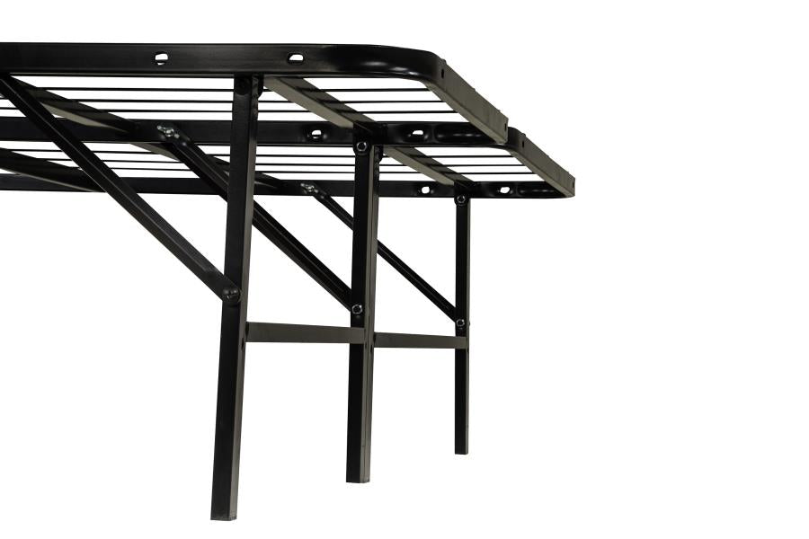 Kramer Black Full Folding Metal Platform Bed Frame by Coaster at Eve Furniture