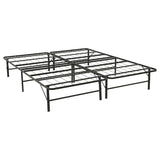 Kramer Black California King Folding Metal Bed Frame by Coaster at Eve Furniture