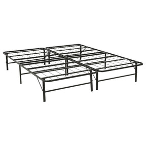 Kramer Black California King Folding Metal Bed Frame by Coaster at Eve Furniture