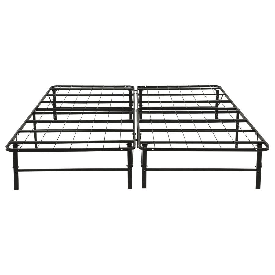 Kramer Black California King Folding Metal Bed Frame by Coaster at Eve Furniture