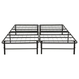 Kramer Black California King Folding Metal Bed Frame by Coaster at Eve Furniture