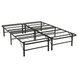 Kramer Black Queen Folding Metal Platform Bed Frame by Coaster at Eve Furniture