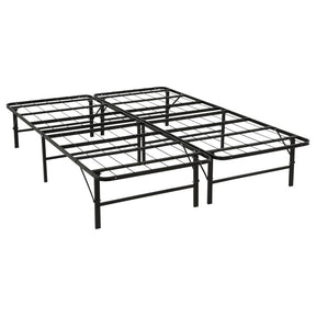 Kramer Black Queen Folding Metal Platform Bed Frame by Coaster at Eve Furniture