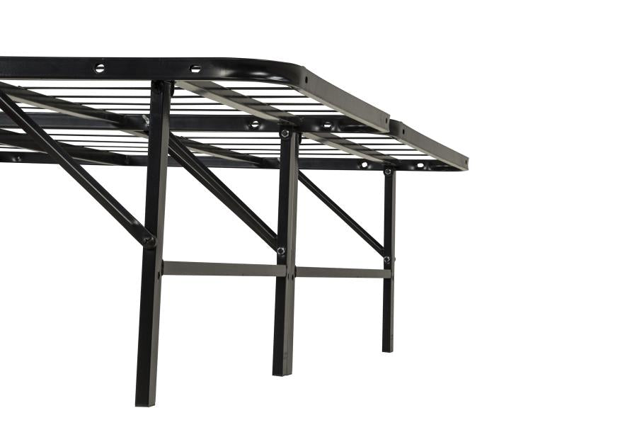 Kramer Black Queen Folding Metal Platform Bed Frame by Coaster at Eve Furniture