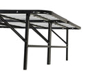 Kramer Black Queen Folding Metal Platform Bed Frame by Coaster at Eve Furniture