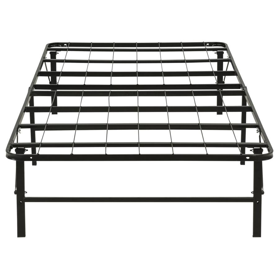 Kramer Black Twin XL Folding Metal Platform Bed Frame by Coaster at Eve Furniture