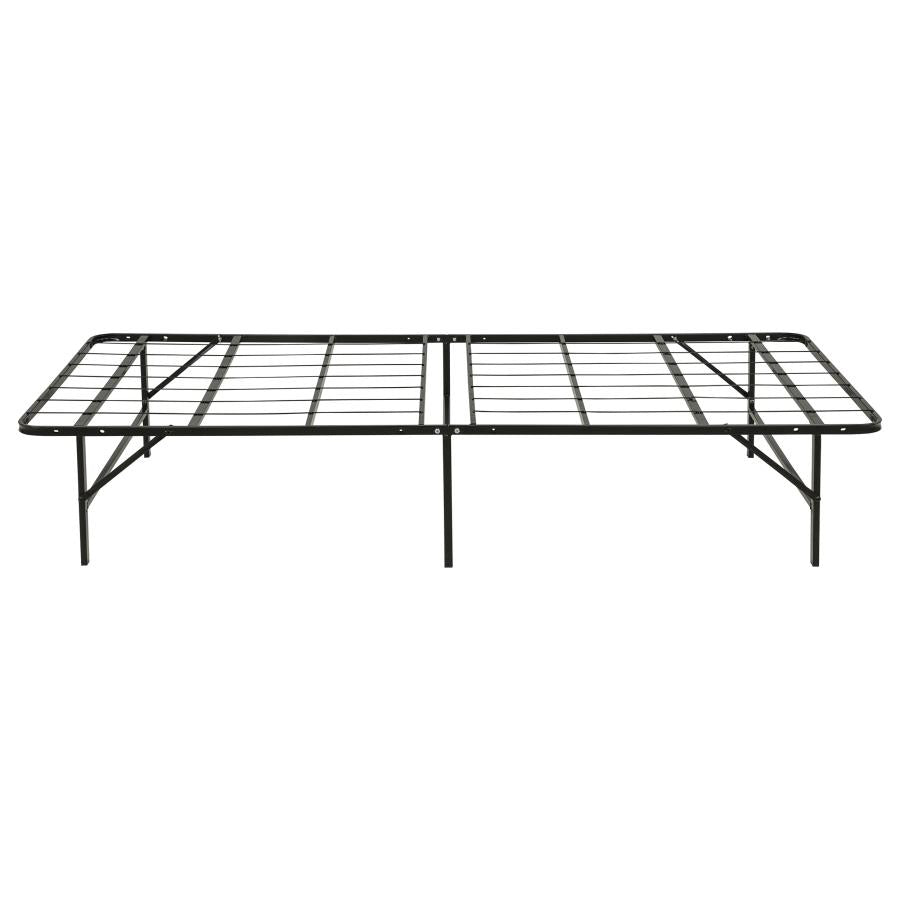 Kramer Black Twin XL Folding Metal Platform Bed Frame by Coaster at Eve Furniture