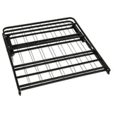 Kramer Black Twin XL Folding Metal Platform Bed Frame by Coaster at Eve Furniture