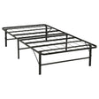Kramer Black Twin Folding Metal Platform Bed Frame by Coaster at Eve Furniture